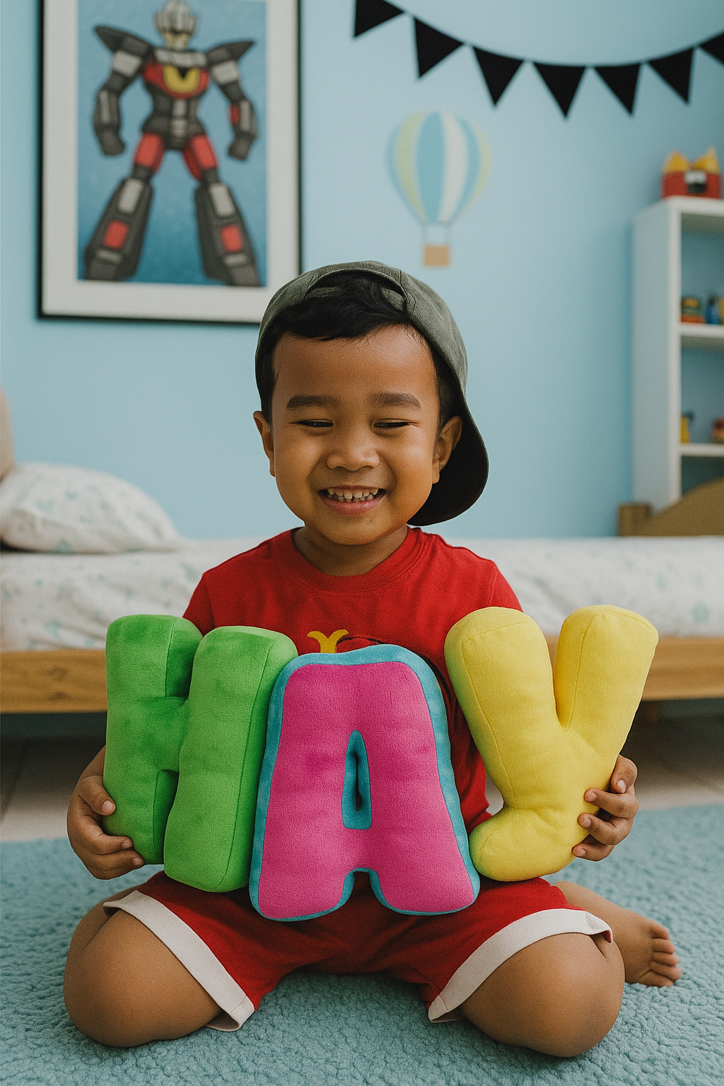 Bantal Huruf Nama - Image 3